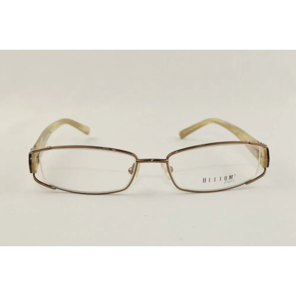 New Helium Eyewear Rx Frame HE 4113r‎  Size: 50-16-135 Color: Brown